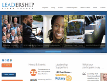 Tablet Screenshot of leadershipstarkcounty.org